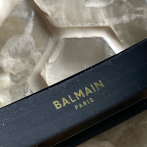 LIKE NEW!  Balmain Paris Barrette pour Cheveux in Medium Black